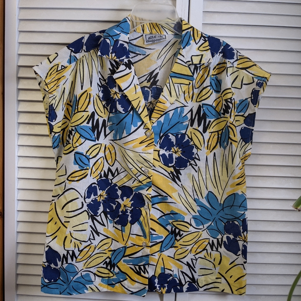 Vintage New Attitude 2PC Short Set